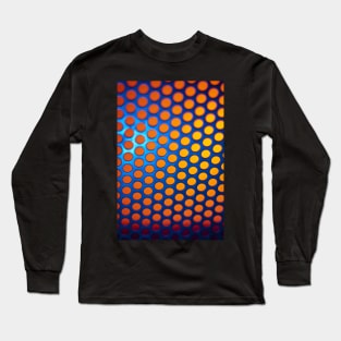 Metalic backlit shinny background Long Sleeve T-Shirt